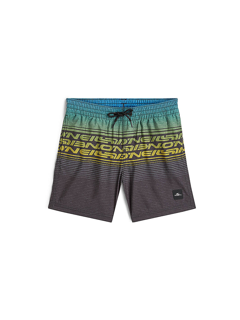 Pantaloncini da bagno a righe da ragazzo blu 176