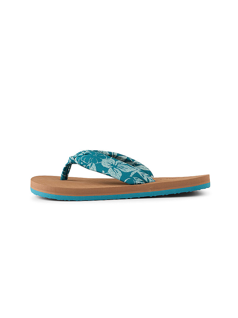 Zehentrenner da donna Ditsy Sun verde scuro 39