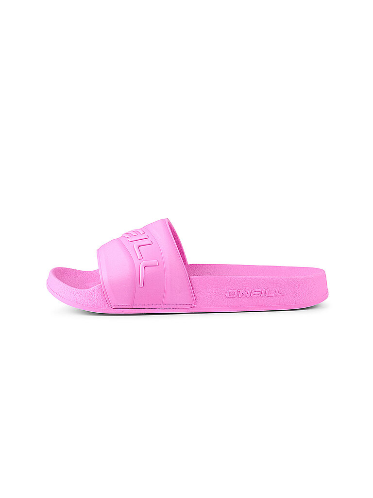 Ciabatte da bagno da donna Embossed Slides rosa 37