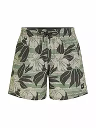 O'NEILL | Badeshort da uomo Cali Floral 16 | Verde