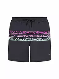 O'NEILL | Badeshort da uomo Cali Stripe 16 | Nero