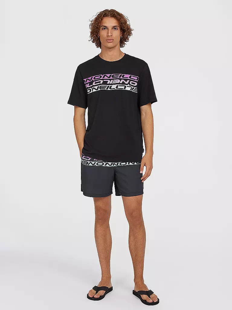 O'NEILL | Badeshort da uomo Cali Stripe 16 | Nero