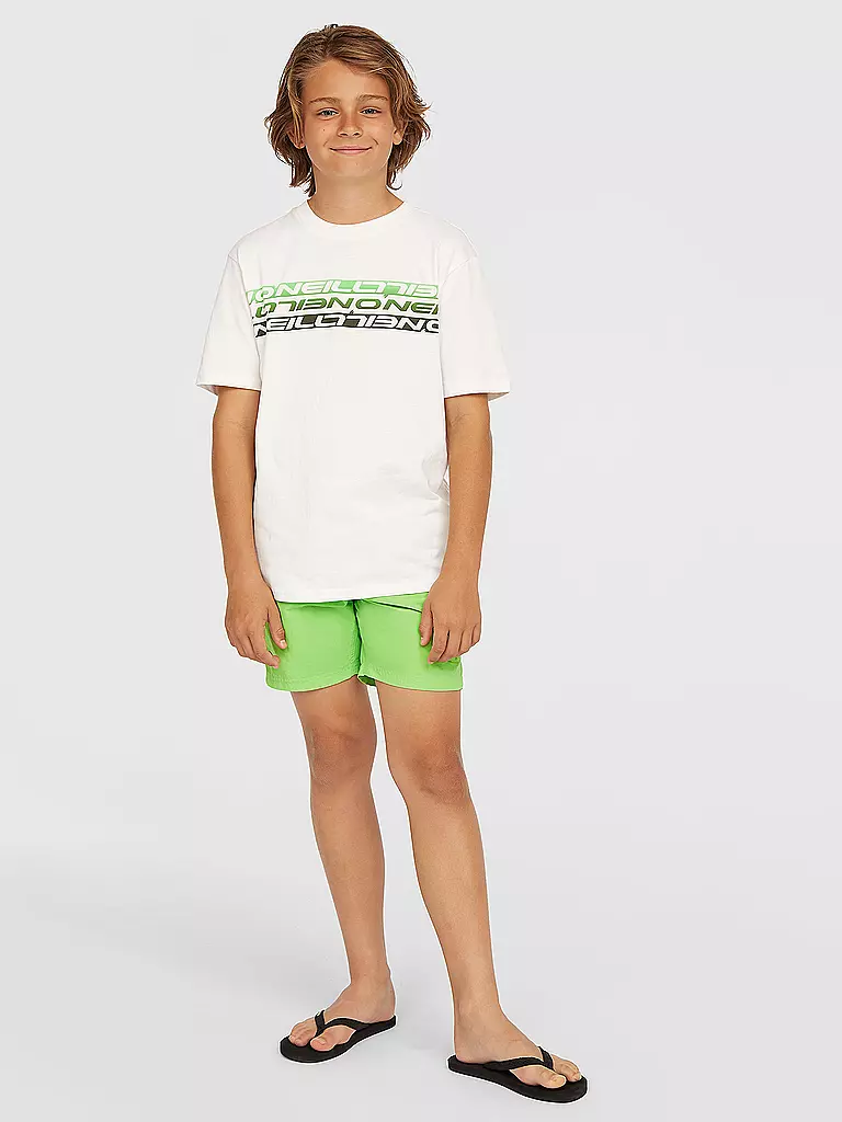 O'NEILL | Beachshirt a righe da ragazzo | Bianco