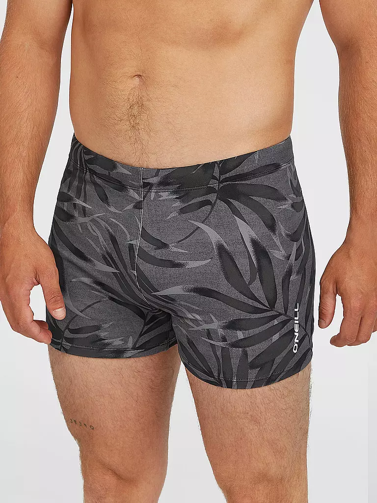 O'NEILL | Beinbadehose Floral Racer da uomo | Nero