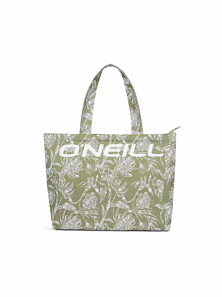 O'NEILL | Borsa da spiaggia Coastal Print Tote | Verde chiaro