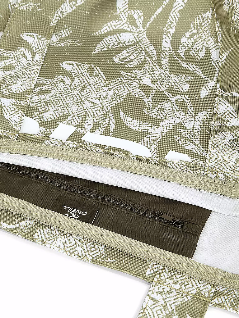 O'NEILL | Borsa da spiaggia Coastal Print Tote | Verde chiaro