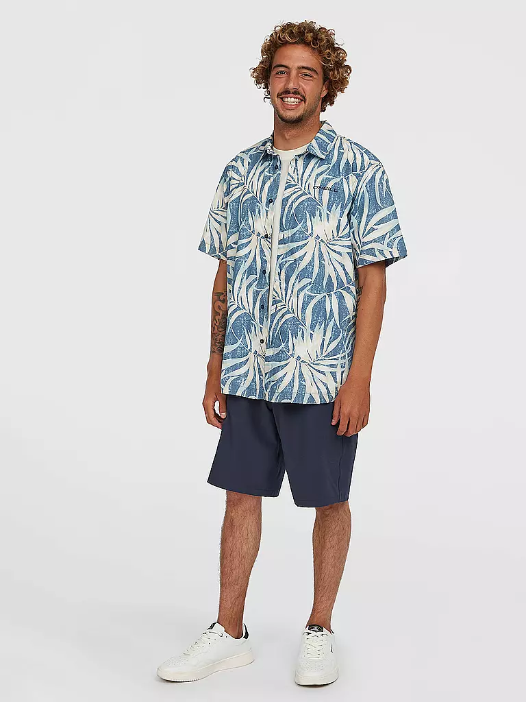O'NEILL | Camicia da spiaggia da uomo con stampa | Blu