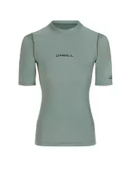 O'NEILL | Damen Lycrashirt Essentials Bidart  | Verde chiaro