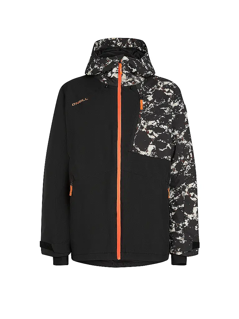O'NEILL | Giacca da snowboard da uomo FWC Cruz Block Hoodie | Nero