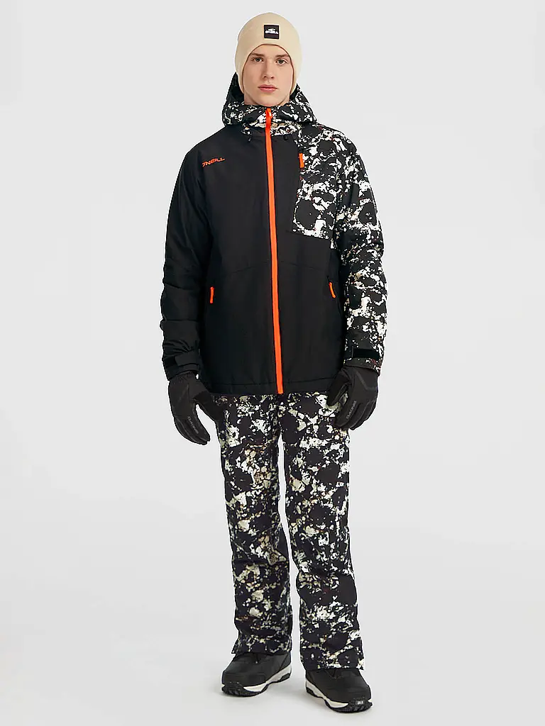O'NEILL | Giacca da snowboard da uomo FWC Cruz Block Hoodie | Nero