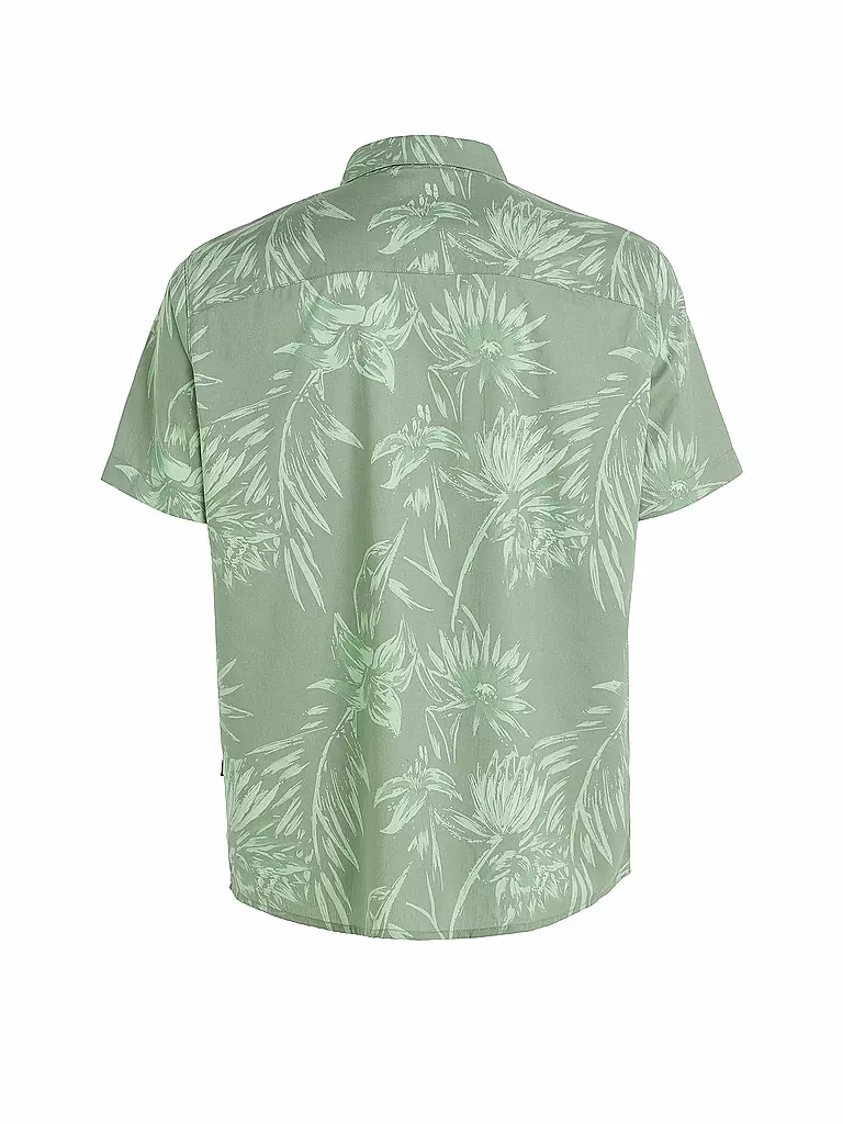 O'NEILL | Herren Beachhemd Mix and Match Floral | Verde chiaro