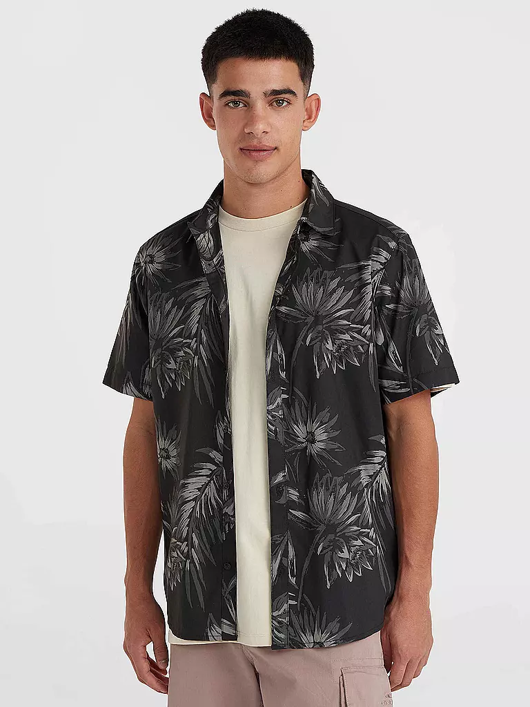 O'NEILL | Herren Beachhemd Mix and Match Floral | Nero