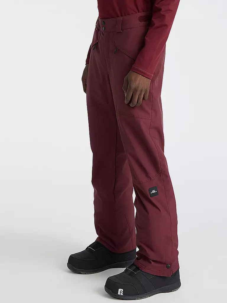 O'NEILL | Herren Snowboardhose Hammer | Rosso scuro