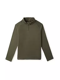 O'NEILL | Kinder Unterzieh Zipshirt Clime Fleece | Verde scuro