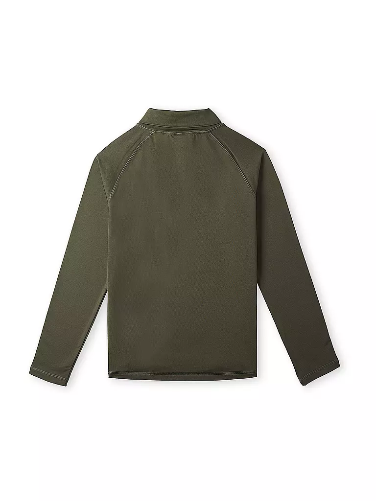 O'NEILL | Kinder Unterzieh Zipshirt Clime Fleece | Verde scuro