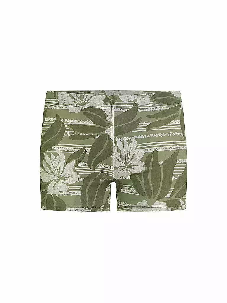 O'NEILL | Slip da bagno da uomo Essentials Floral Racer | Oliva