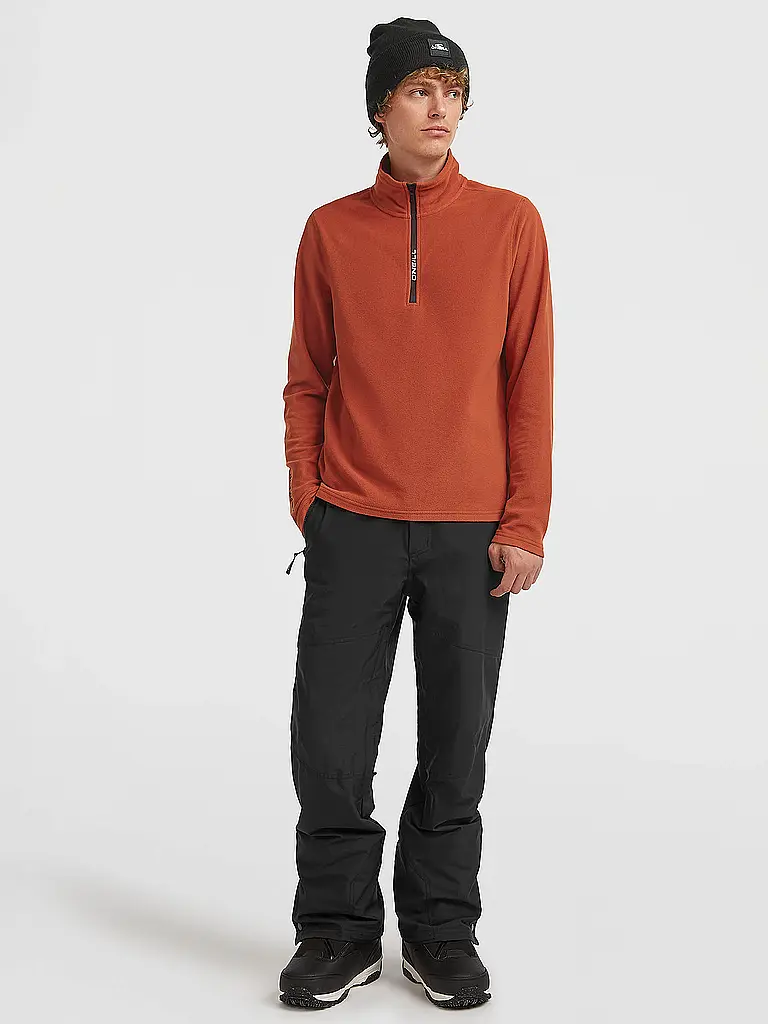 O'NEILL | Zipshirt intimo da snowboard da uomo FWC Cruz | Arancione