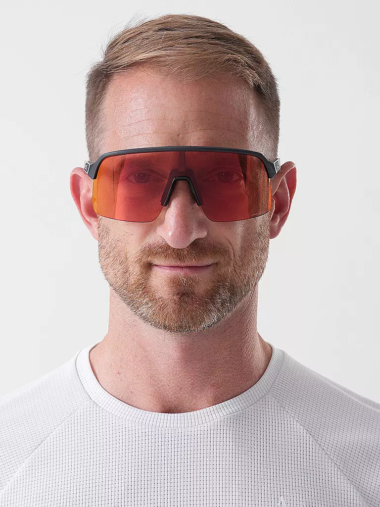 OAKLEY | Occhiali da ciclismo da uomo Sutro Lite Matte Carbon | Nero