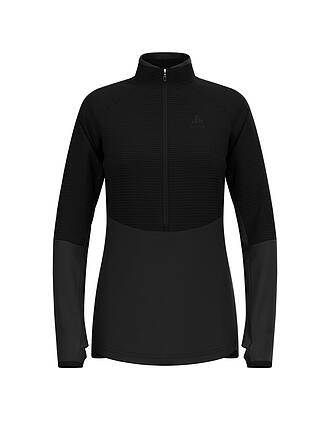 ODLO | Zipshirt intimo da donna Descent Ceramiwarm