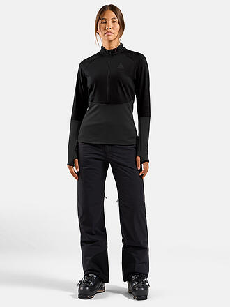 ODLO | Zipshirt intimo da donna Descent Ceramiwarm