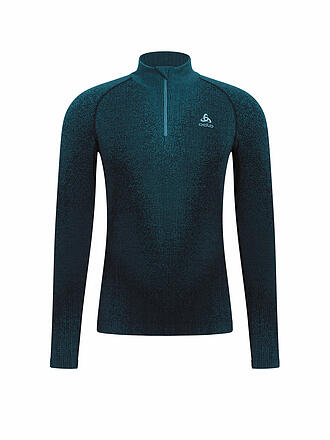 ODLO | Zipshirt intimo da uomo Blackcomb