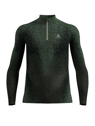 ODLO | Zipshirt intimo da uomo Blackcomb