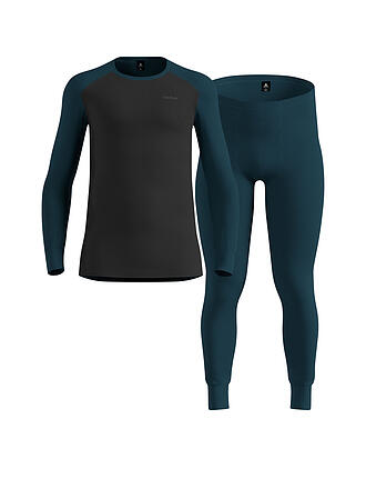ODLO | Intimo Funzionale da Uomo ACTIVE WARM ECO Base Layer Set 3in1