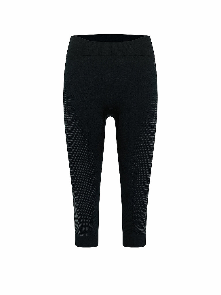 Pantaloni funzionali da donna 3/4 PERFORMANCE WARM ECO nero M