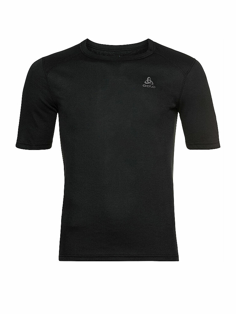 T-shirt da uomo Active Warm Eco girocollo nero S