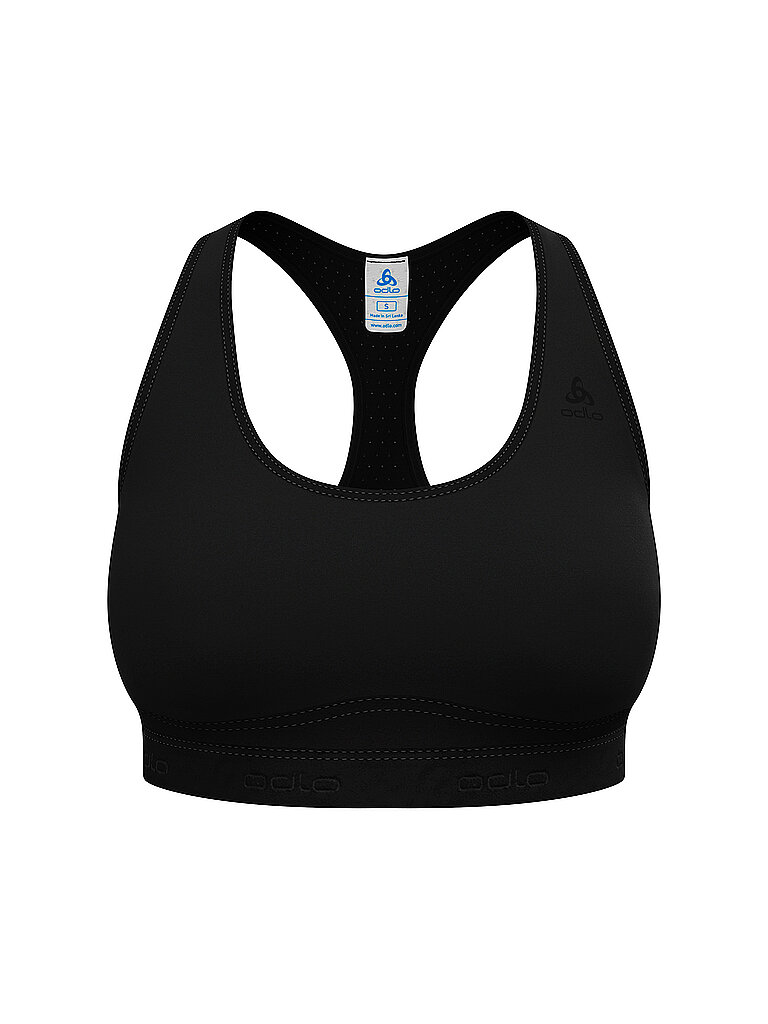 Reggiseno sportivo da donna Ascent Performance Wool a supporto medio nero M