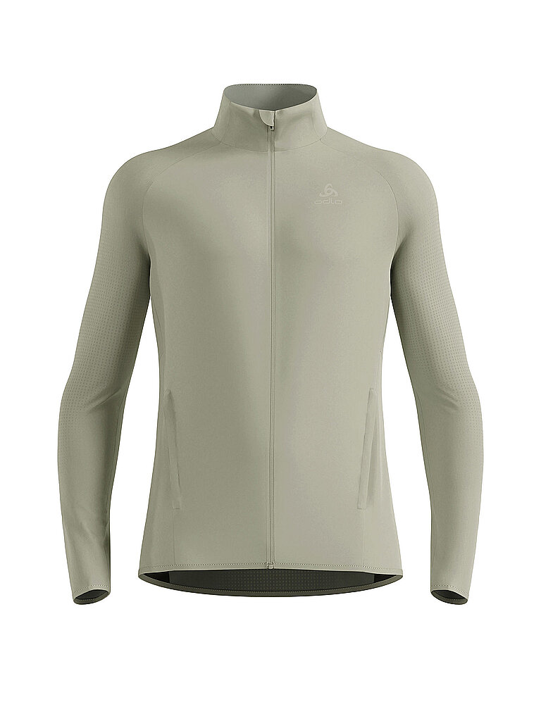 Giacca da running da uomo Zeroweight Warm Hybrid oliva S