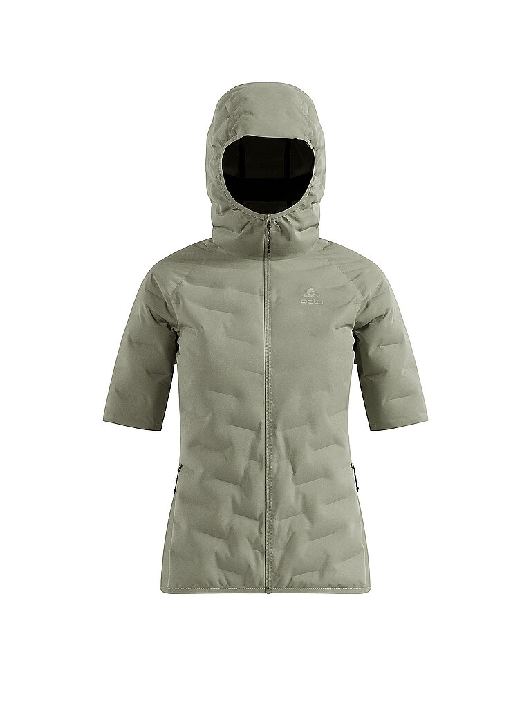 Gilet da running da donna Zeroweight Insulator oliva XS