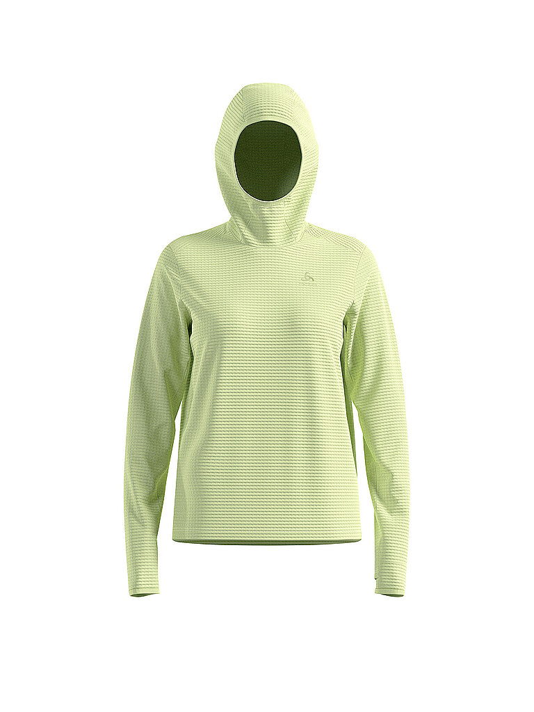 Laufhoodie termico Essential da donna giallo M