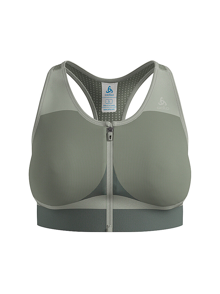 Reggiseno sportivo da donna Seamless High Support oliva S
