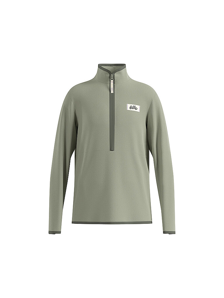 Zipshirt intimo in pile classico per bambini grigio 140