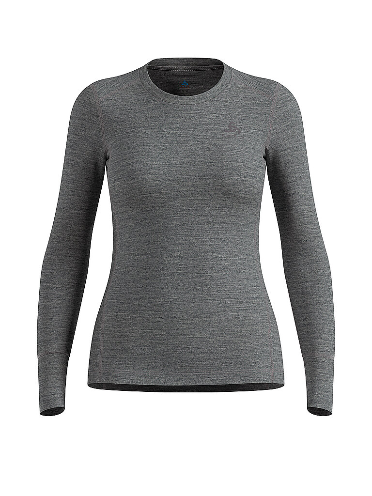 Damen Shirt Merino 200 grigio XS