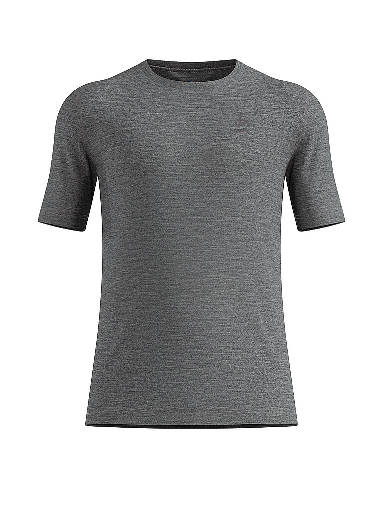 Herren Shirt Merino 200 grigio chiaro M
