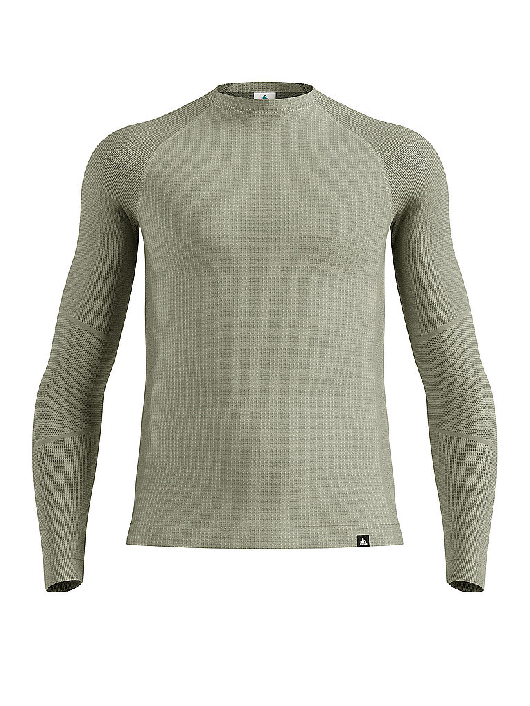 Maglia intima da uomo Natural Merino 260 1/2 Zip grigio chiaro L