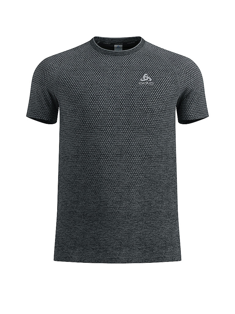 Maglietta da running da uomo Essential Seamless grigio XXL