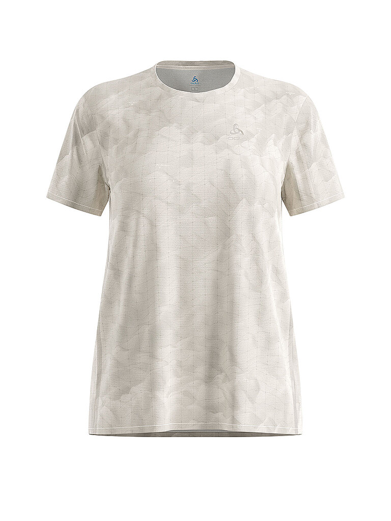 Maglietta da running da donna Zeroweight Chill-Tec Print beige L