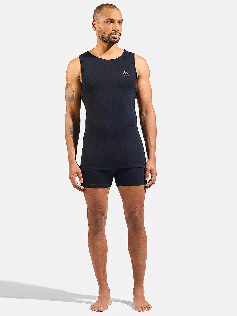 ODLO | Boxer da uomo Natural Merino 160 | Nero