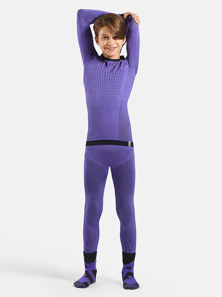 ODLO | Calzamaglia funzionale termica Performance Warm da bambino | Lilla