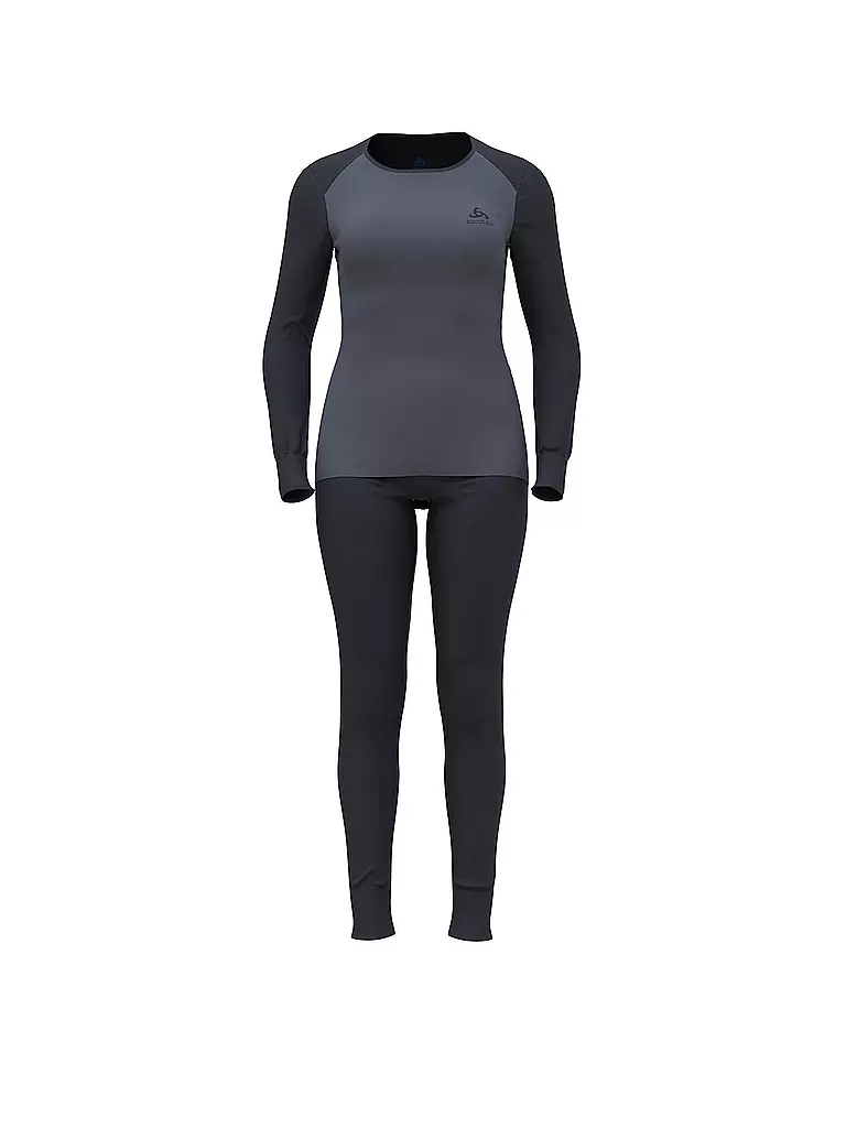 ODLO | Damen Funktionswäsche Set ACTIVE WARM ECO | Blu scuro