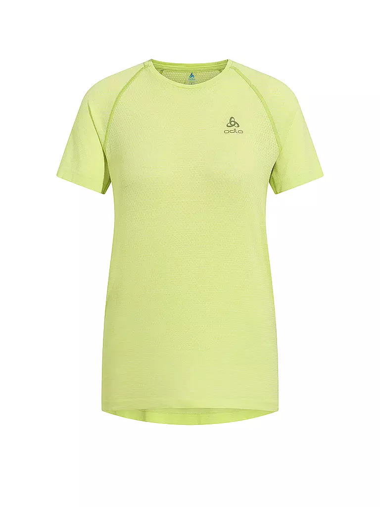 ODLO | Damen Laufshirt Essentials Seamless | Giallo