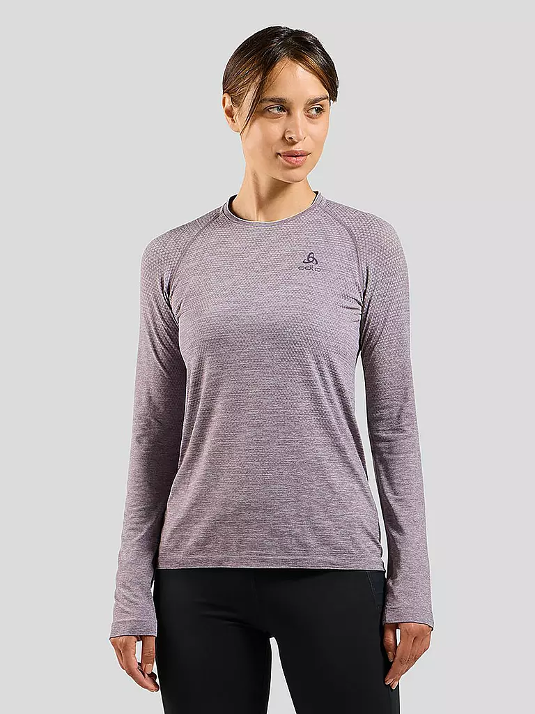 ODLO | Damen Laufshirt Essentials Seamless | Lilla