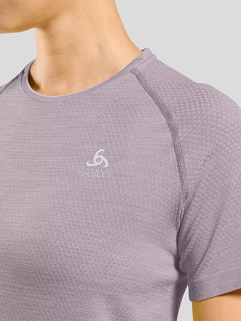 ODLO | Damen Laufshirt Essentials Seamless | Lilla
