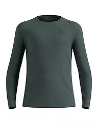 ODLO | Herren Shirt Merino 200 | Verde scuro