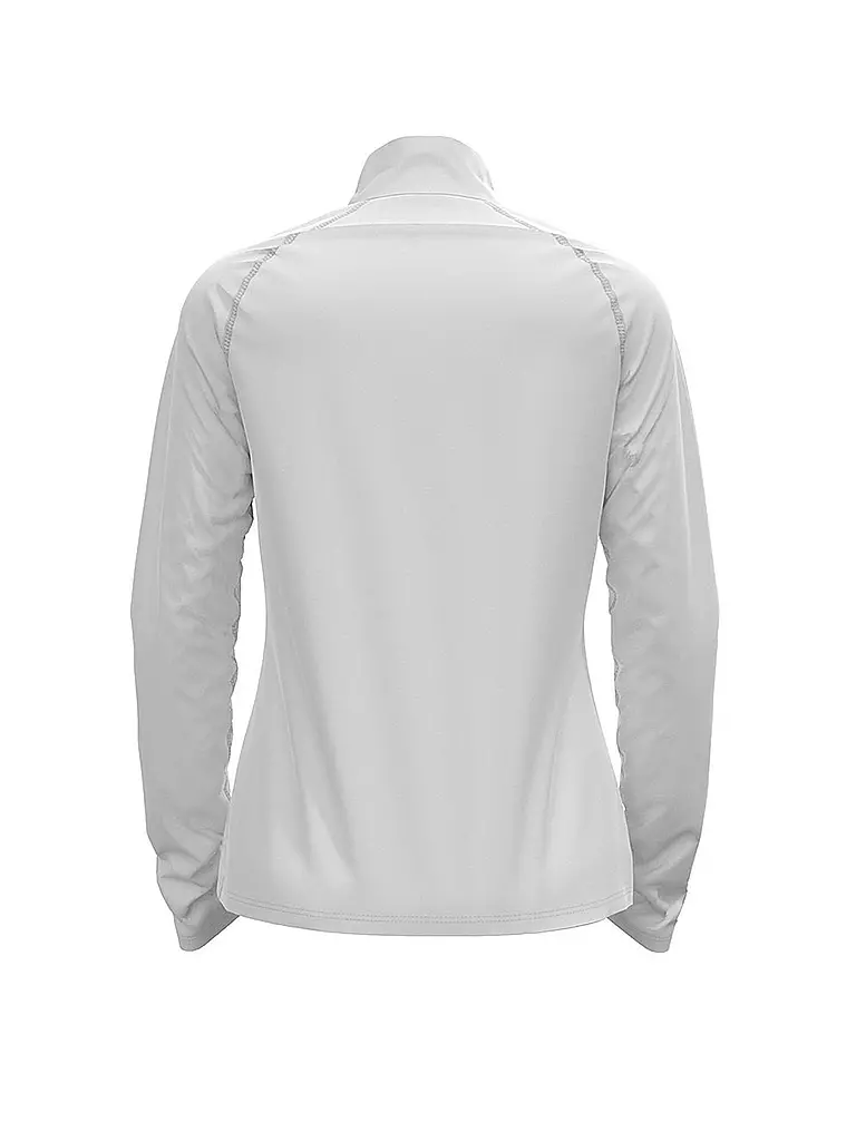 ODLO | Damen Unterzieh Zipshirt Besso Mid Layer | Bianco