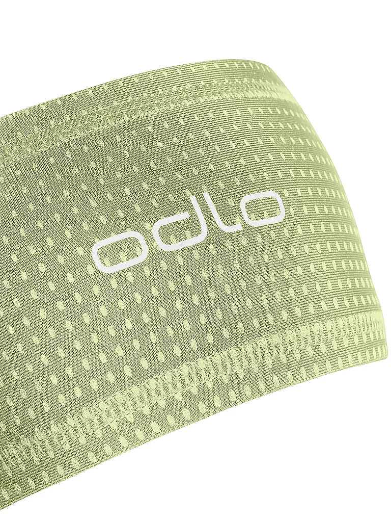 ODLO | Fascia per capelli da corsa Polyknit Warm Reflective | Giallo