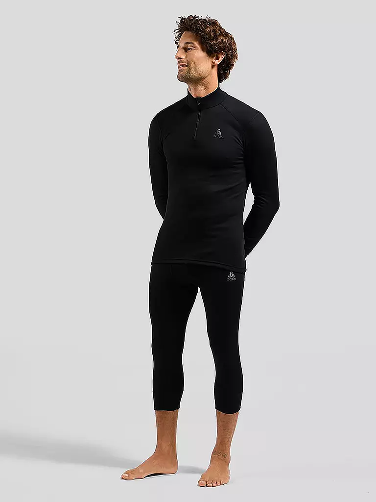 ODLO | Funktionstight da uomo ACTIVE WARM ECO Base Layer 3/4 | Nero